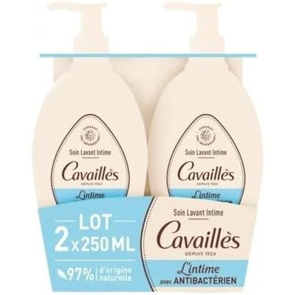 Roge Cavailles Antibacterial Intimate Cleansing Care 250Ml - Pack Of 2