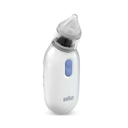 Braun Healthcare Nasal Aspirator 1 Bna100Eu Electric Nasal Aspirator For All Ages 0+ White