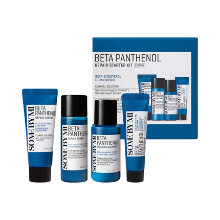 Some By Mi Beta Panthenol Repair Set - Soothing And Strengthening For Sensitive Skin