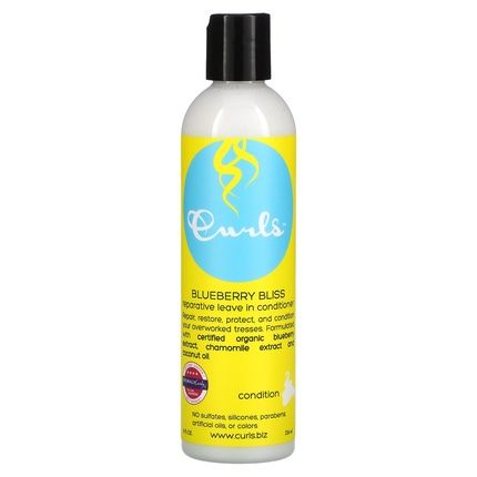 Curls Blueberry Bliss Reparative Hair Wash And Leave In Conditioner 8 Ounces Each