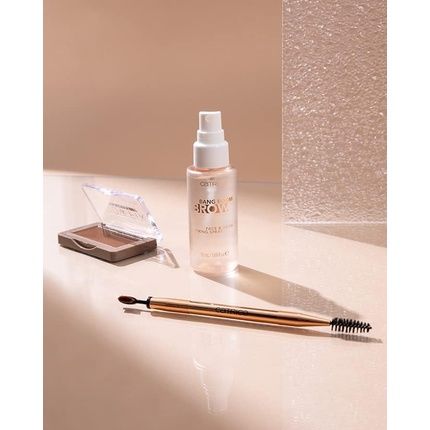 Catrice Bang Boom Brow Duo Brow Lift Brush Brown