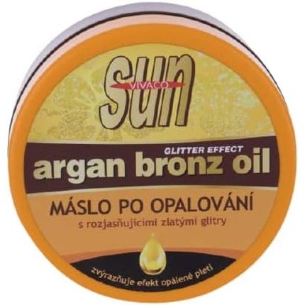 Vivaco Sun Argan Bronz Oil Glitter Aftersun Butter