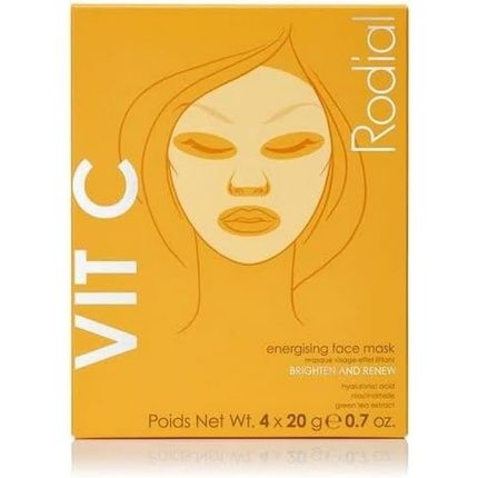Rodial Vitamin C Energizing Sheet Masks 20Ml