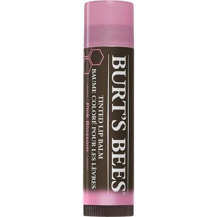 Burt'S Bees 100% Natural Moisturizing Tinted Lip Balm Pink Blossom - Image 3