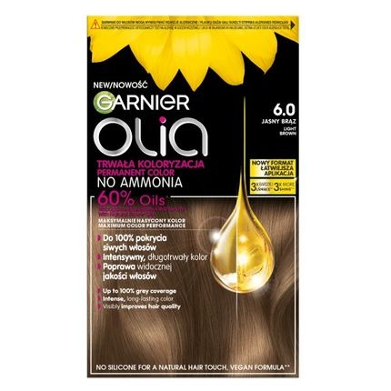 Garnier Olia Hair Color 60 Light Brown
