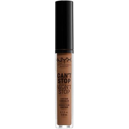 Nyx Professional Makeup Can'T Stop Won'T Stop Full Coverage Concealer Cappuccino 0.025Kg