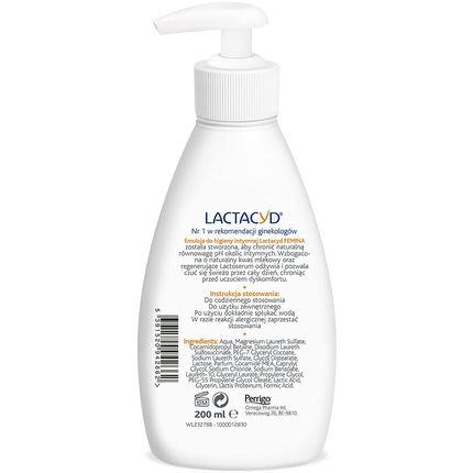 Lactacyd Femina Intimate Hygiene Emulsion 200Ml