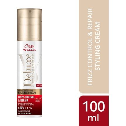 Wella Deluxe Frizz Control & Repair Styling Cream 100Ml