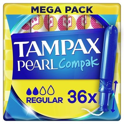 Tampax Tampons Compak Regular Reliable Menstrual Protection