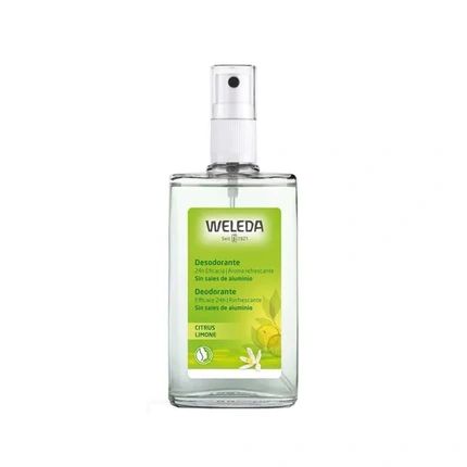 Weleda Citrus Deodorant Spray 100Ml 24 Hour Protection