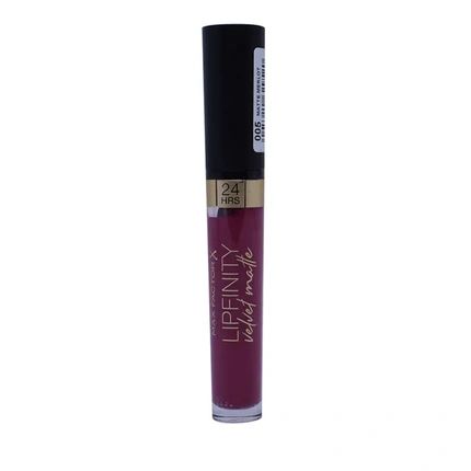 Max Factor Lipfinity Velvet Matte Liquid Lipstick 005 Matte Merlot 4 Ml