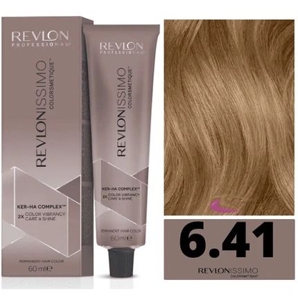 Revlon Revlonissimo Colorsmetique Dark Blonde Ash Brown Hair Color 60Ml