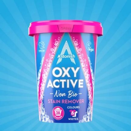Astonish Oxy Active Non Bio Stain Remover - Removes Stains, Eliminates Odors