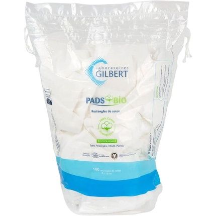 Gilbert Organic Cotton Pads 180 Rectangles 8X10Cm
