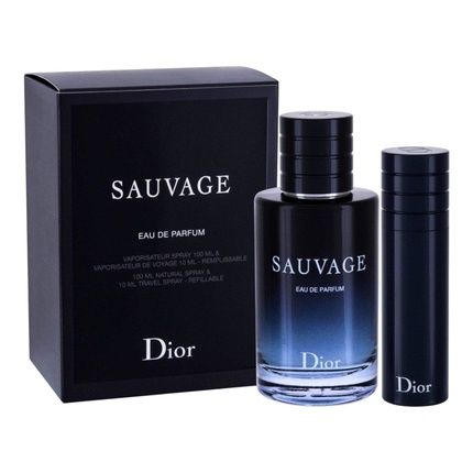 Dior Sauvage Perfume Set - 100Ml Spray + 10Ml Spray