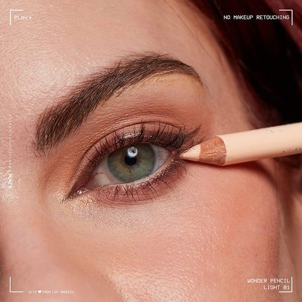 Nyx Professional Makeup Brow Highlighter Dual Ended Pencil Light 01 - Image 3