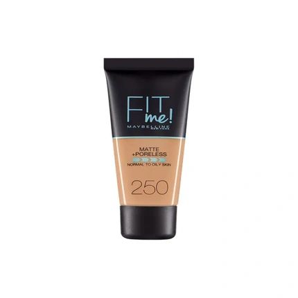 Maybelline Fit Me Matte Poreless Foundation 250 Sun Beige 30Ml