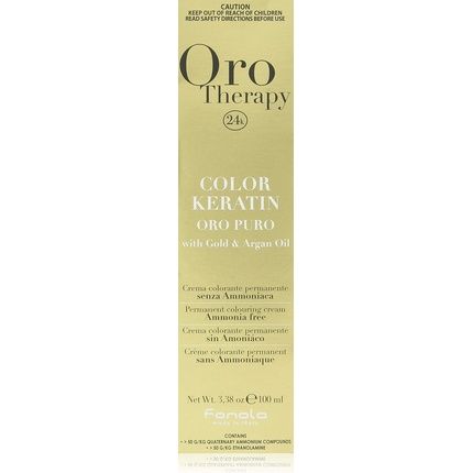 Fanola Oro Therapy Color Keratin Puro 6.0 Dark Blonde 100Ml