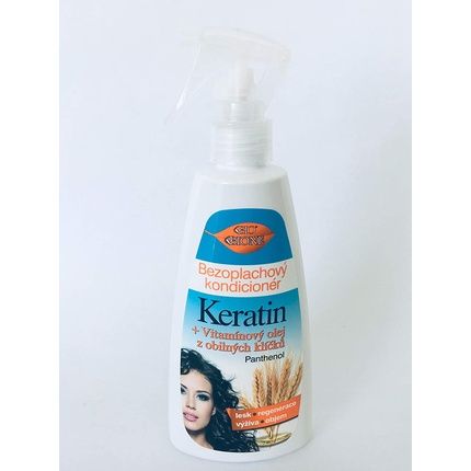 Bione Regenerating Leave In Conditioner With Keratin, Wheat Germ Oil, And Panthenol 260Ml