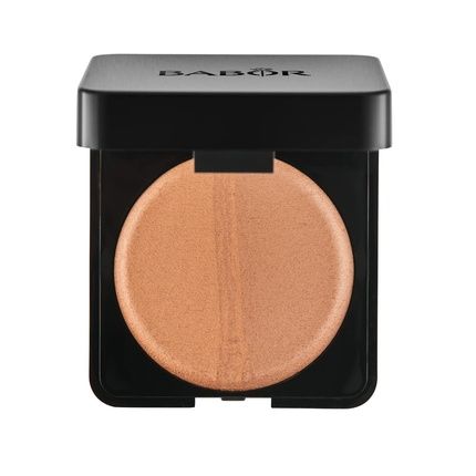 Babor Make Up Satin Duo Bronzer Baked Two-Tone Lightweight Bronzing Powder For A Natural Tan Finish 6G