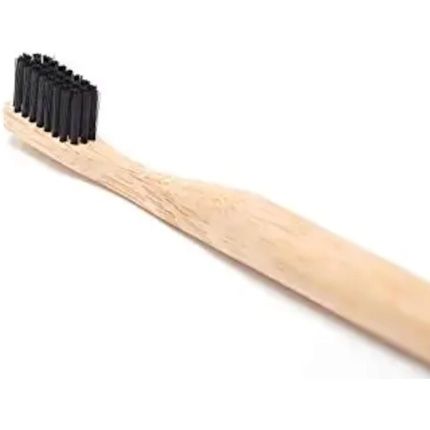 Bamboo Toothbrush Black Sustainable Biodegradable Natural And Vegan For Adults And Children