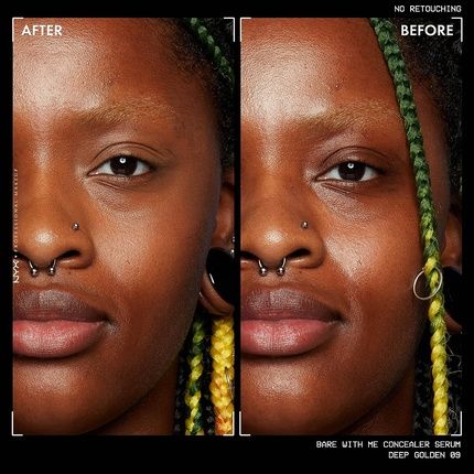 Nyx Professional Makeup Bare With Me Concealer Serum 9.6Ml 09 Deep Golden - Image 3