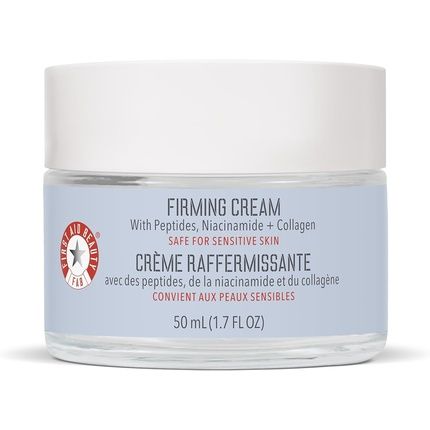 First Aid Beauty Firming Collagen Cream With Collagen, Peptides, And Niacinamide