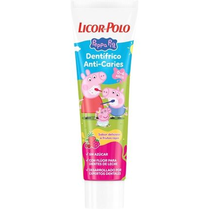 Licor Del Polo Kids Peppa Pig Edition Children'S Toothpaste Fruit Flavor