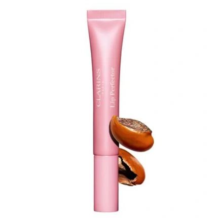 Clarins Lip Perfector 21 12Ml Glow Lip Gloss In Soft Pink Glow - Image 3