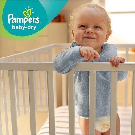 Pampers Baby-Dry Diapers - Size 4 - 9 To 14Kg - 76 Pieces