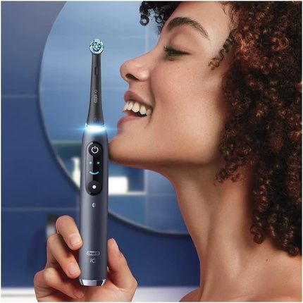 Oral-B Io Series 9 Luxe Edition Electric Toothbrush 7 Cleaning Modes Color Display Charging Travel Case & Beauty Bag Black Onyx - Image 3