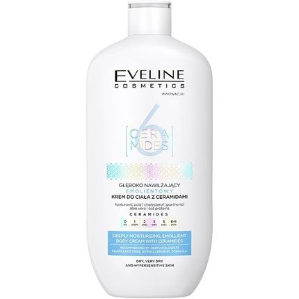 Eveline Cosmetics 6 Ceramides Deep Moisturizing Emollient Body Cream