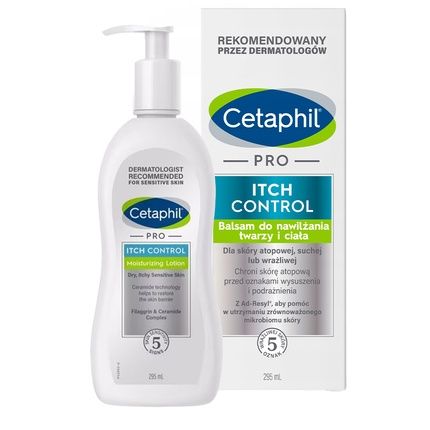 Cetaphil Pro Itch Control Moisturizing Lotion Atopic Skin 295Ml