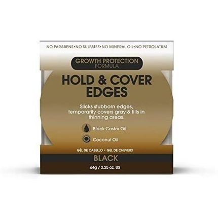 African Pride Black Castor Miracle Black Hold & Cover Edge Gel 64G