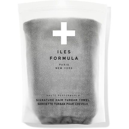 Iles Formula Hair Towel Grey