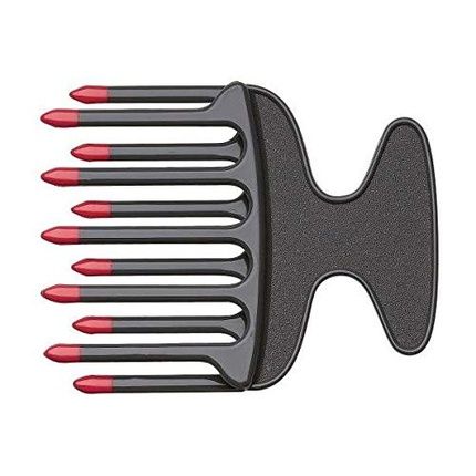 Sibel Large Handled Afro Comb With Double Spaced Teeth