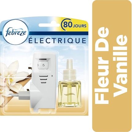Febreze Starter Kit Electric Fragrance Dispenser Air Freshener Fleur De Vanille