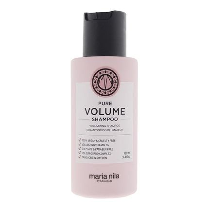 Maria Nila Pure Volume Shampoo Travel Size 100Ml - Image 3