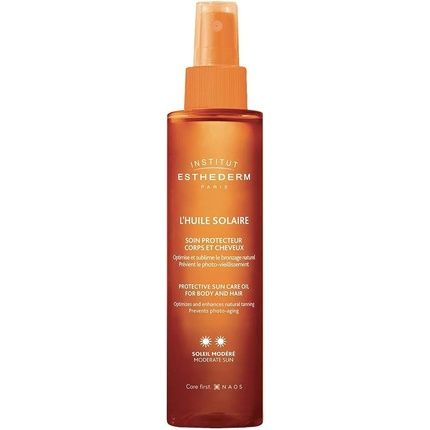 Esthederm Solaire L'Huile Modere 150Ml Body And Hair Care Limited Sun