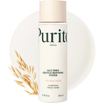 Purito Oat Pdrn Gentle Refining Toner 200Ml - Korean Oat Exfoliating