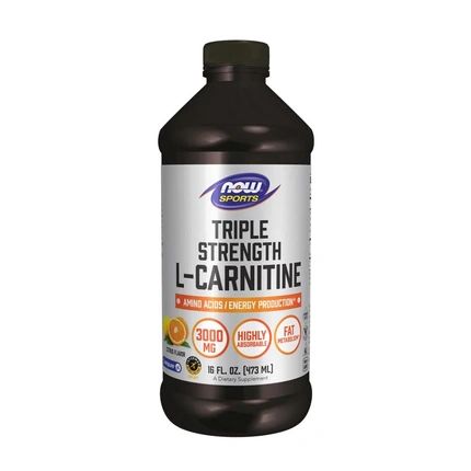 Now Foods Lcarnitine Liquid 3000 Mg 473 Ml