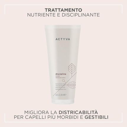 Actyva Disciplina Mask Nourishing And Disciplining Mask For Frizzy Hair - Image 3