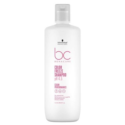 Schwarzkopf Professional Bc Color Freeze Delicate Shampoo For Colored Hair 1000Ml