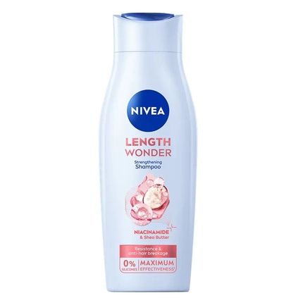 Nivea Length Wonder Strengthening Shampoo With Niacinamide And Shea Butter 400Ml