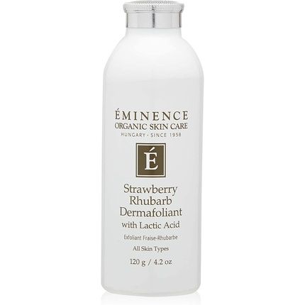 Eminence Strawberry Rhubarb Dermafoliant With Lactic Acid 4.2Oz Exfoliator
