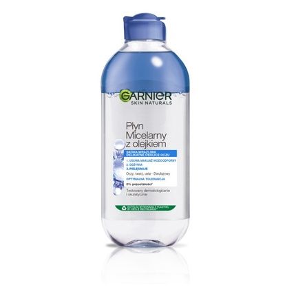 Garnier Skin Naturals Blue Two-Phase Micellar Water For Face 400Ml