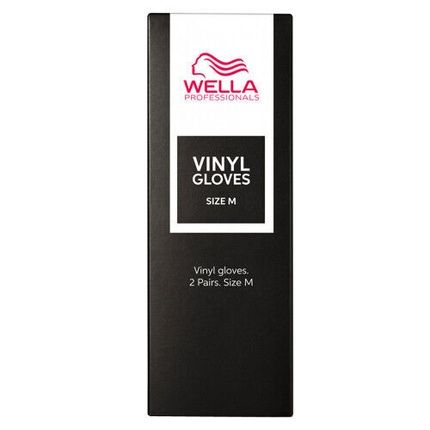 Wella Professionals Vinyl Gloves Size M - Pack Of 2