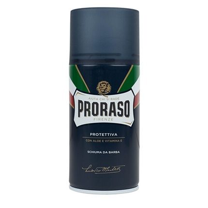 Proraso Blue Shaving Foam 300Ml With Aloe Vera And Vitamin E