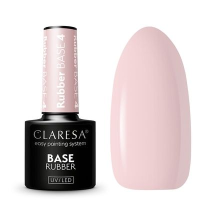 Claresa Rubber Base Uv/Led Hybrid Nail Polish Base 04 5G