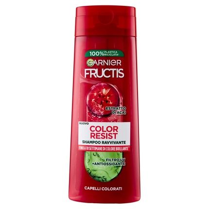 Garnier Fructis Color Resist Revitalizing Shampoo For Colored Hair 250Ml 8.45Oz